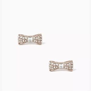 Kate Spade Ready Set Bow Pave Bow Studs